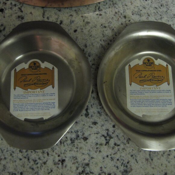 Revere Ware Vintage Solid Copper Cookware Set - Picture 11 of 12